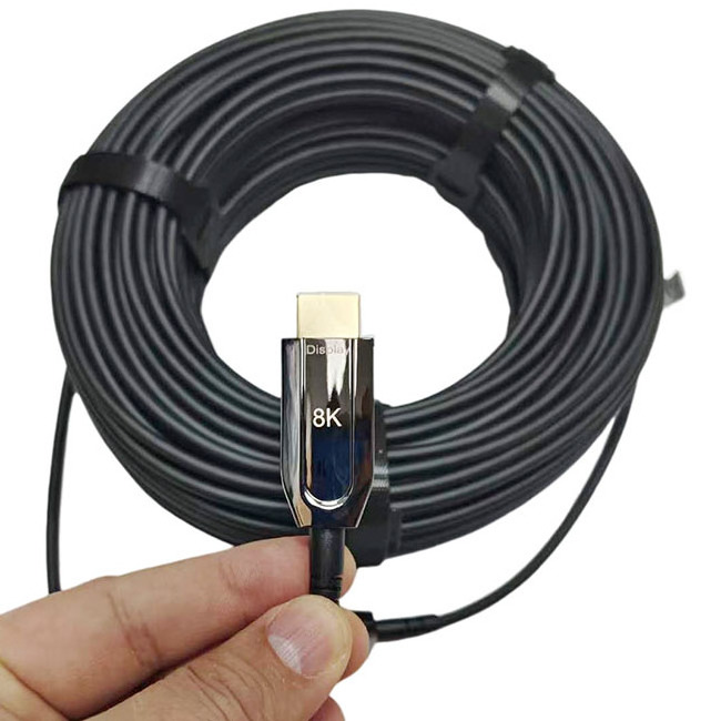 Factory Customize Long Durable AOC Fiber 4K 8K HDMI Cable