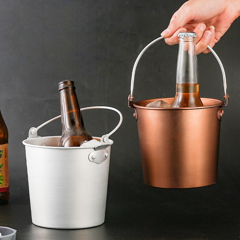 Aluminum ice bucket Beer Keg Metal Beer Bucket ice bucket