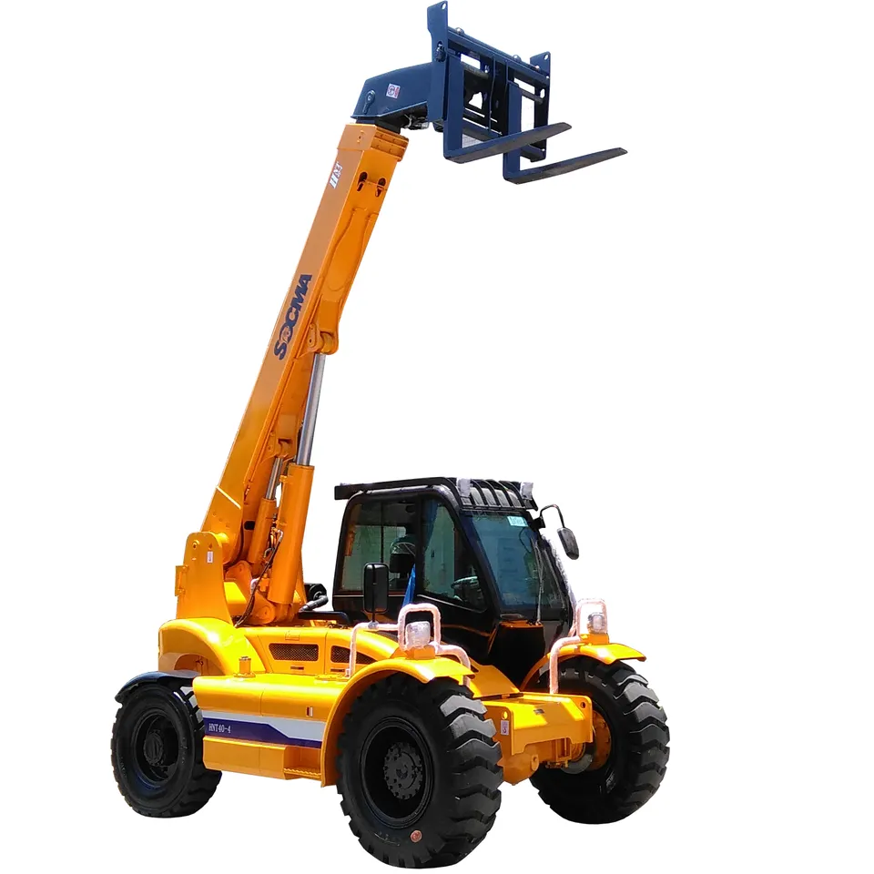 SOCMA 3 Ton 7 Meters Telehandler Diesel Engine Customized Cummins Engine Forklift Telescopic Forklift Mini Engine Model Small