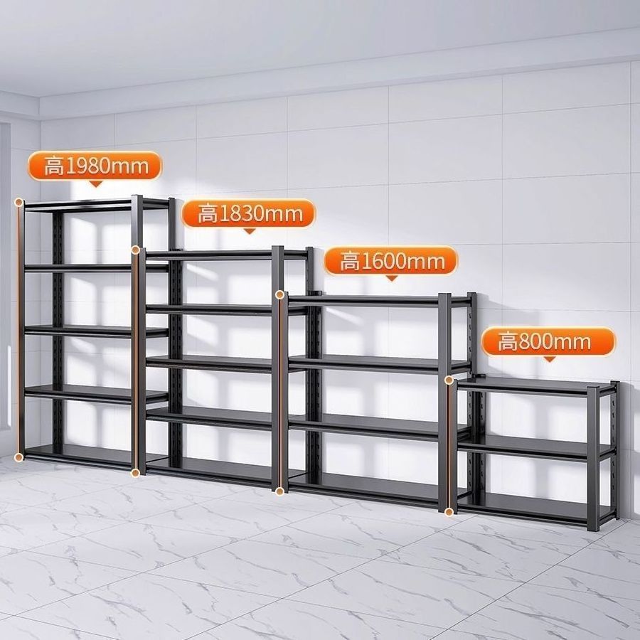 Trade Price Easy To Assemble Five Layers Boltless Steel Racking Shelves Stacking Storage Shelf Racks For Warehouse