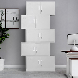 Storage Cabinet Wholesale Vertical Steel File Cabinet A5steel Locker Gym School White Office Combination Stainless File Cabinet