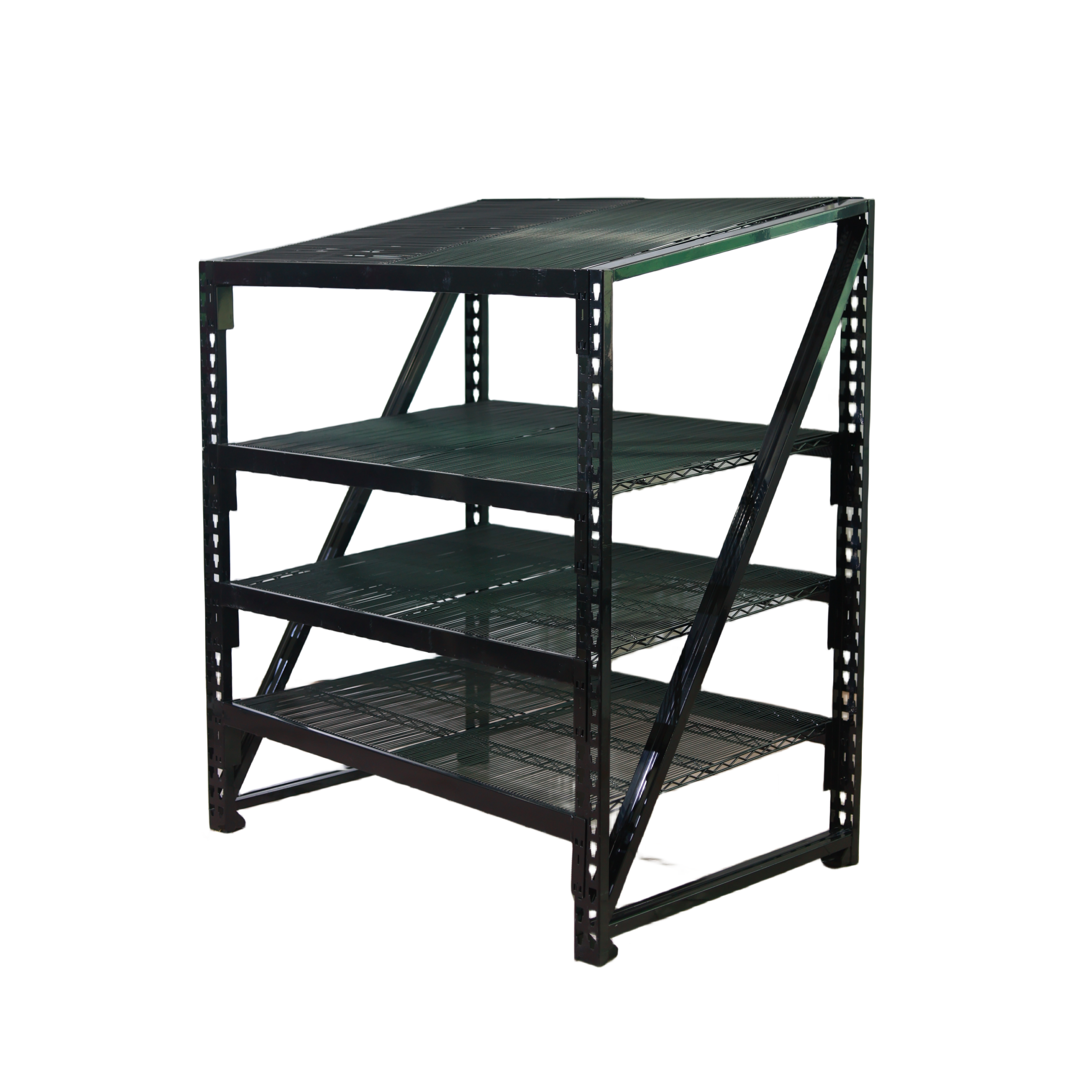 Metal Storage Rack Boltless Shelving Systems Industrial Garage Shelving Steel Racking System