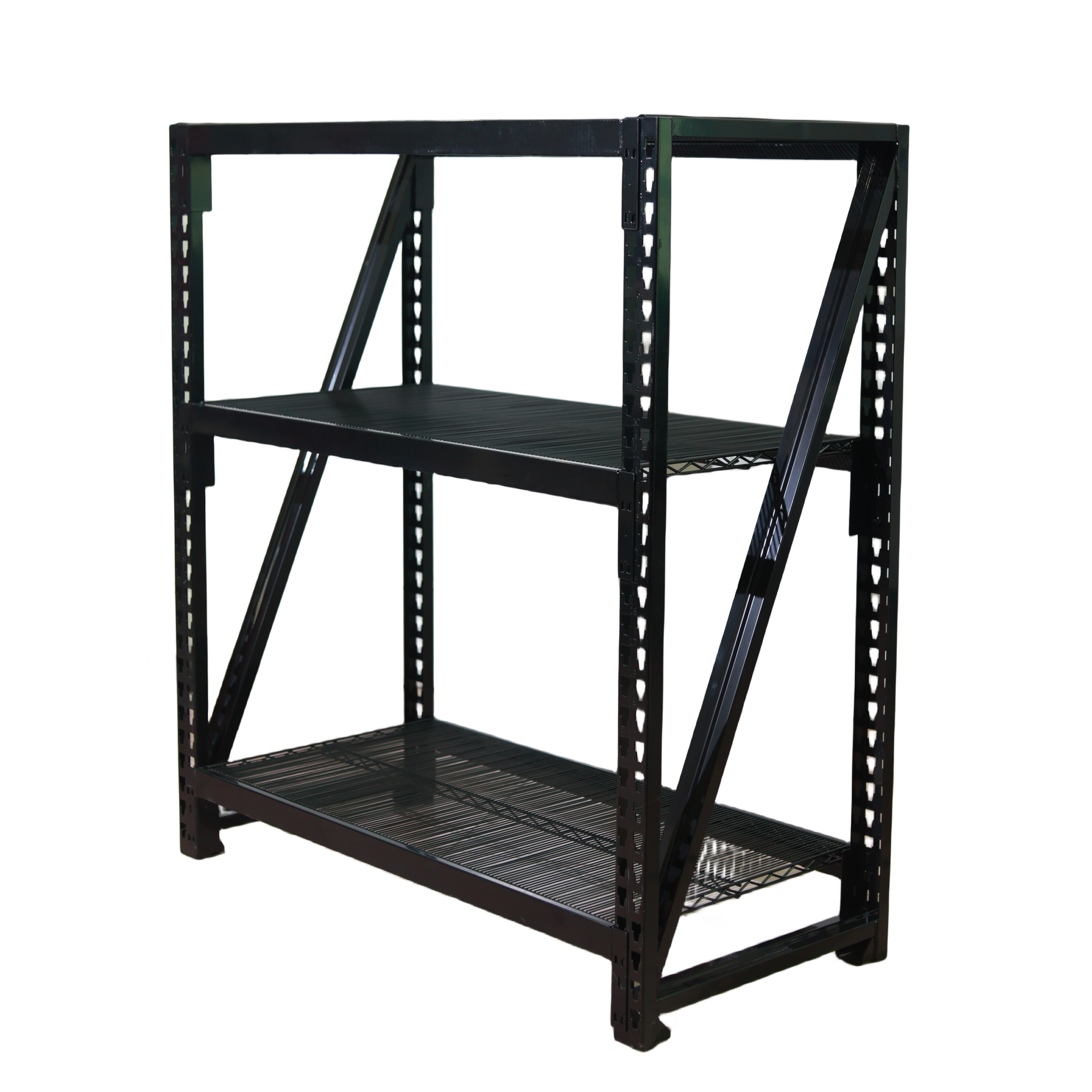 Metal Storage Rack Boltless Shelving Systems Industrial Garage Shelving Steel Racking System