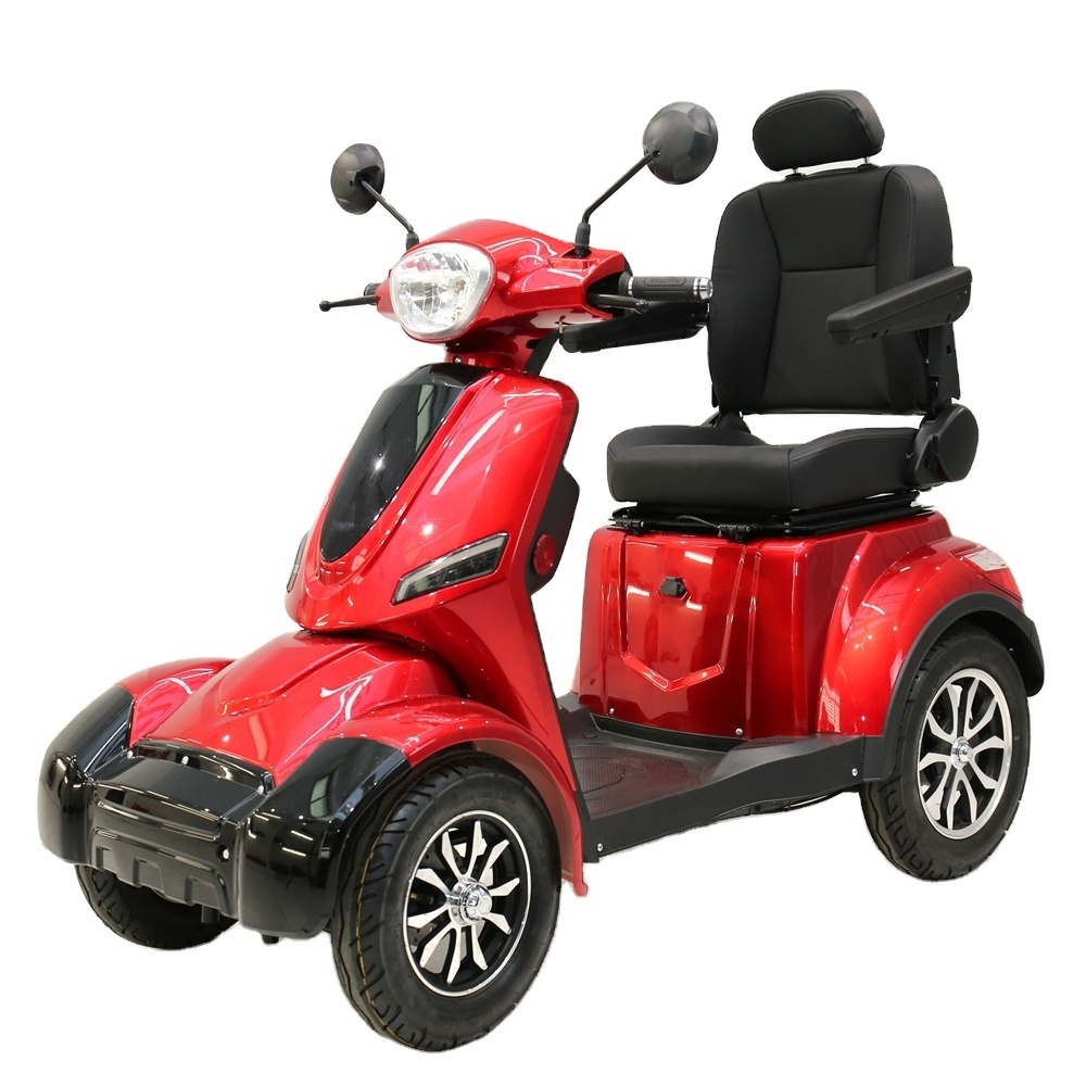 YUHANZHEN brand DY4 model EEC COC cheap 4 wheeler powerful adult electric handicapped mobility scooter