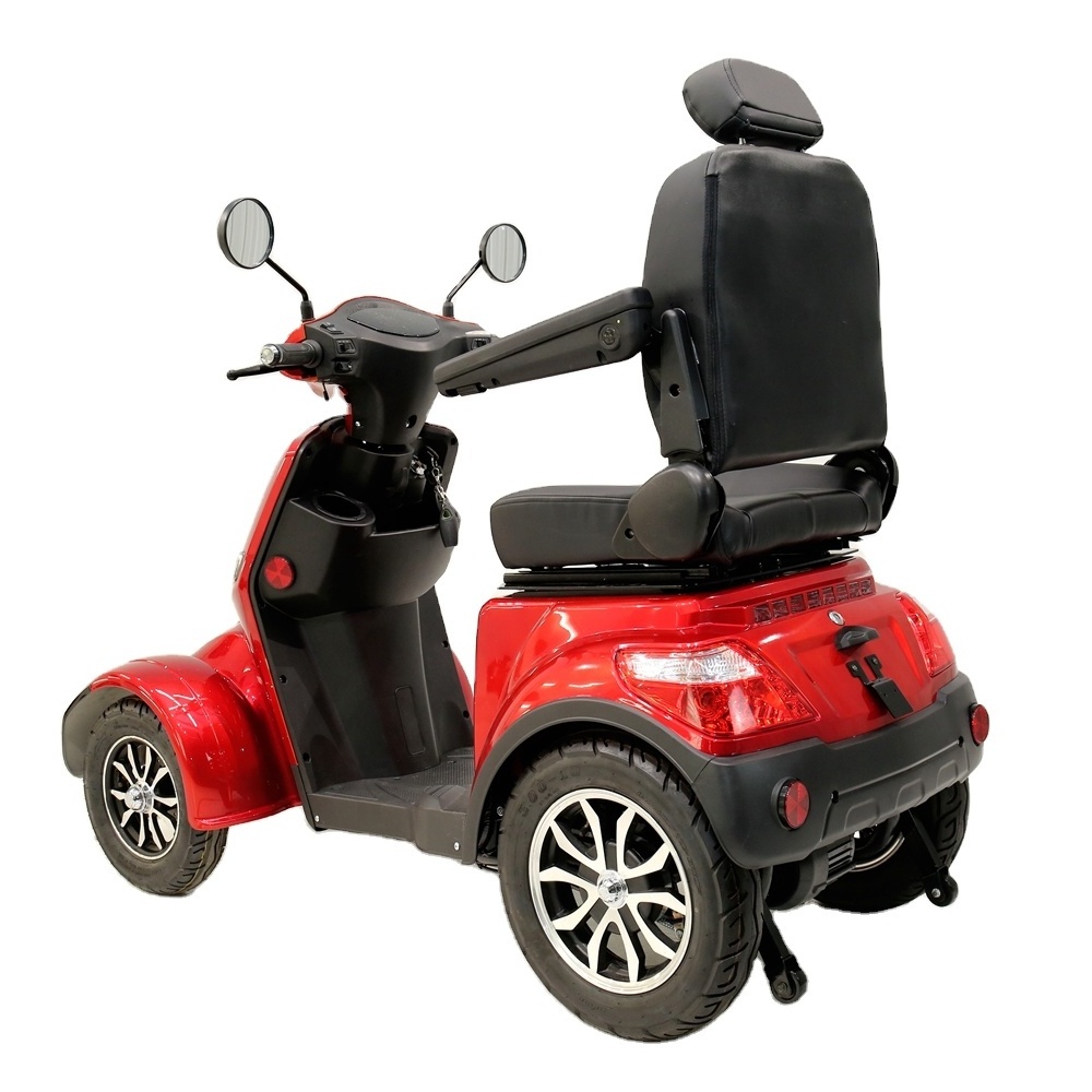 YUHANZHEN brand DY4 model EEC COC cheap 4 wheeler powerful adult electric handicapped mobility scooter