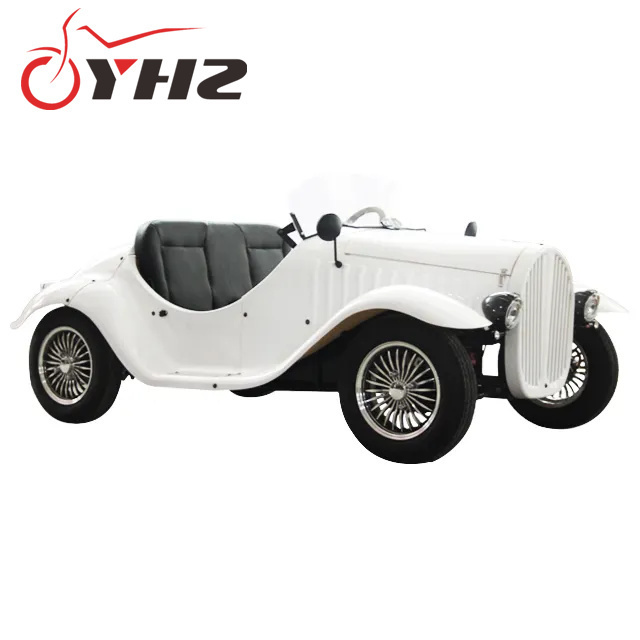 1800w Electric Vehicle Convertible Retro Vintage Car High Quality Cool Four Wheel Electric Car