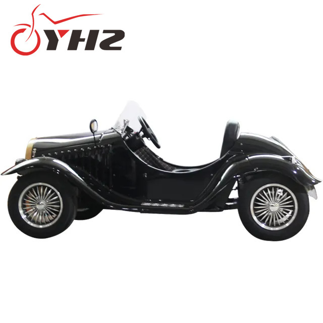 1800w Electric Vehicle Convertible Retro Vintage Car High Quality Cool Four Wheel Electric Car