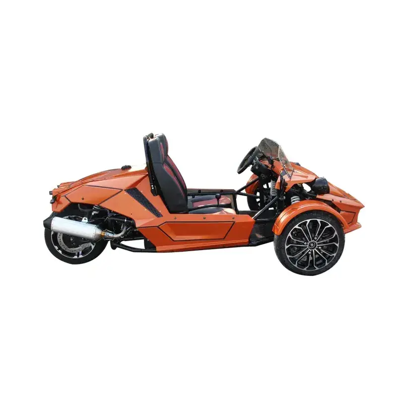 USA DDP Service 350cc 3-wheels motorcycle 2WD ZTR gasoline roadster with two seats