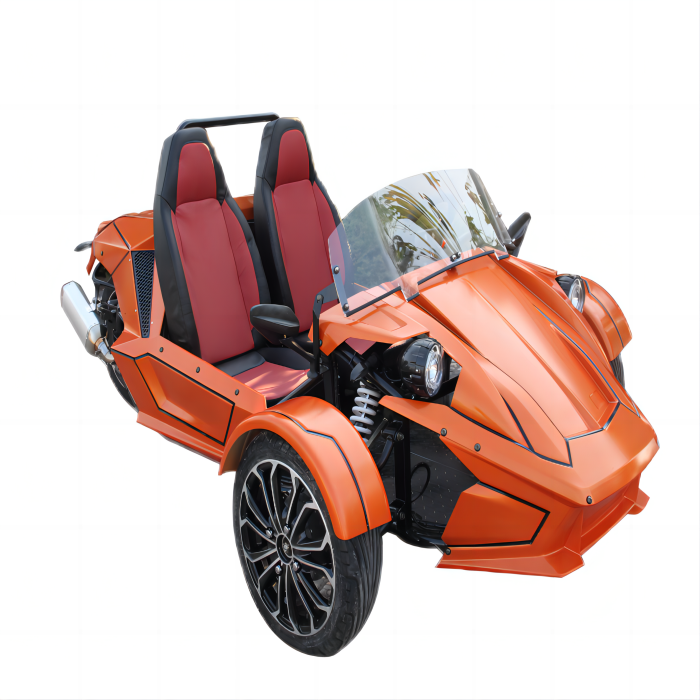 3 wheel 350CC ATV 2-seater automatic shaft drive slingshot