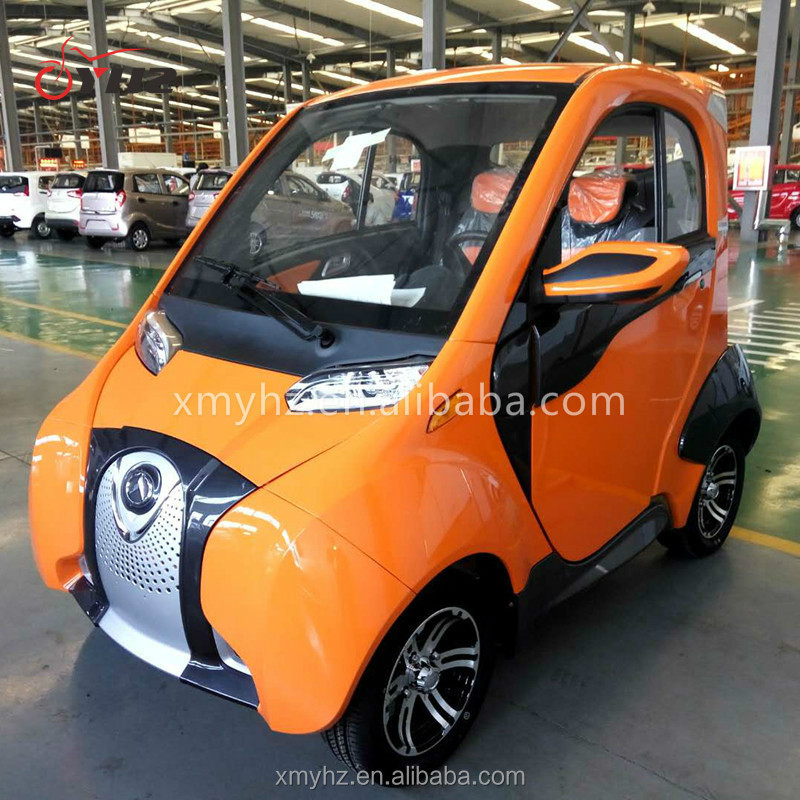 2018 factory price chinese new cheap adult two seater electric car with eec certificate