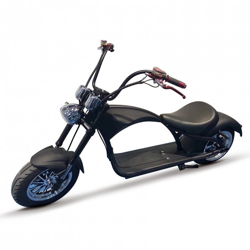 2024 new style adults two wheels citycoco two fat big tires fat tire unfoldable electric scooter