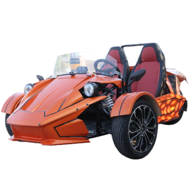 3 wheel 350CC ATV 2-seater automatic shaft drive slingshot