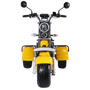 Door to Door shipping Factory Price Citycoco 3 wheel motorcycle