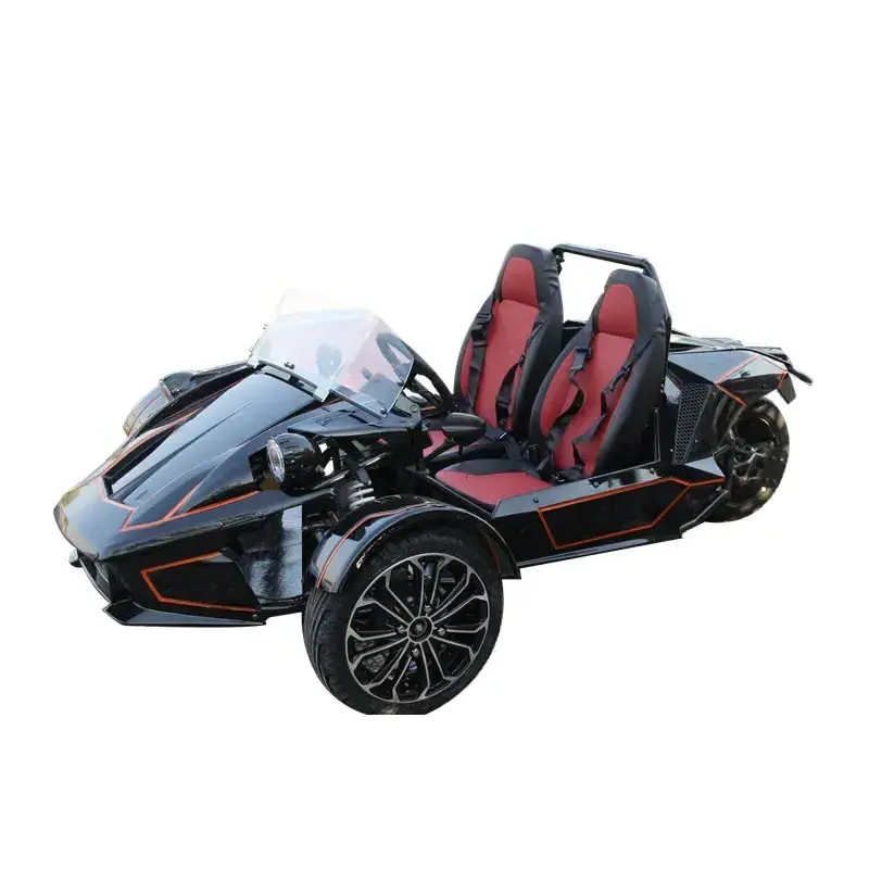 USA DDP Service 350cc 3-wheels motorcycle 2WD ZTR gasoline roadster with two seats