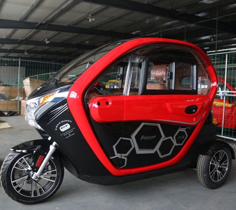 2024 New Cheep Electric Closed 3 Wheel Car For Sale