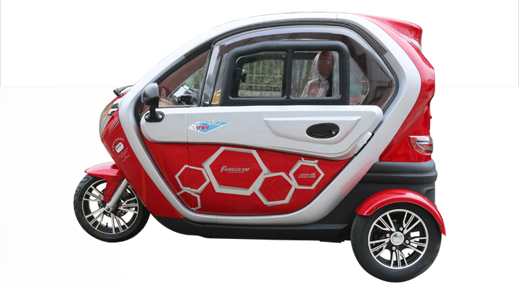 2024 New Cheep Electric Closed 3 Wheel Car For Sale