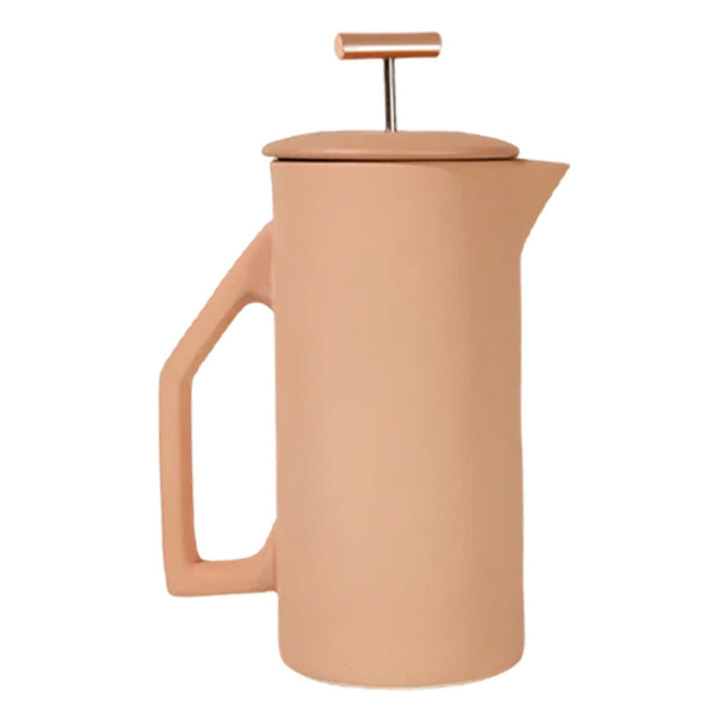 Modern copper pull porcelain coffee makers ceramic coffee french press