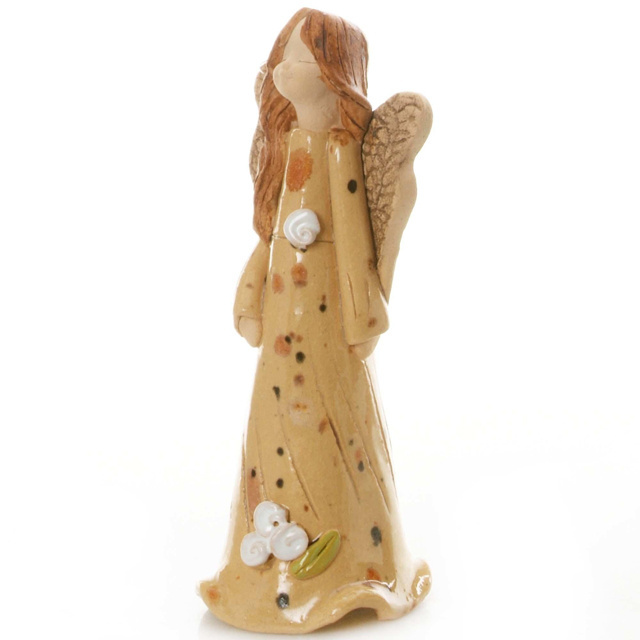 Wholesale custom handmade home decor angel  ceramic figures angels