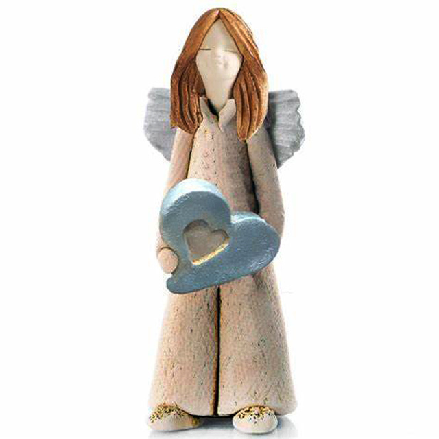 Wholesale custom handmade home decor angel  ceramic figures angels