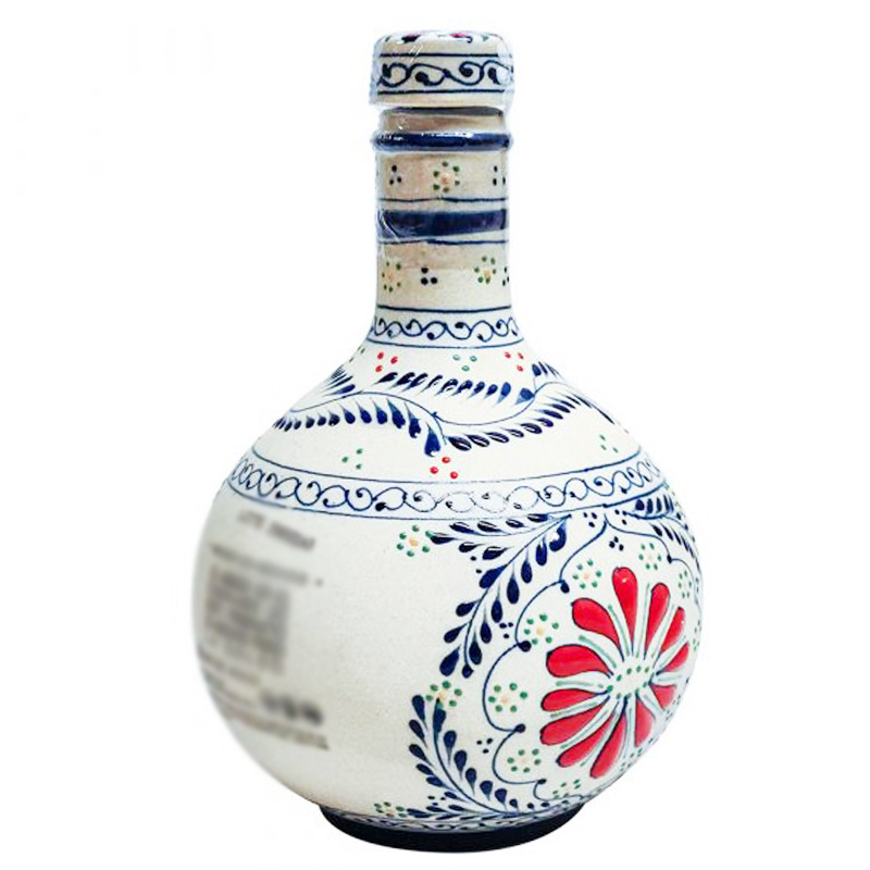 Ceramic White beer wine container Porcelain tequila bottle