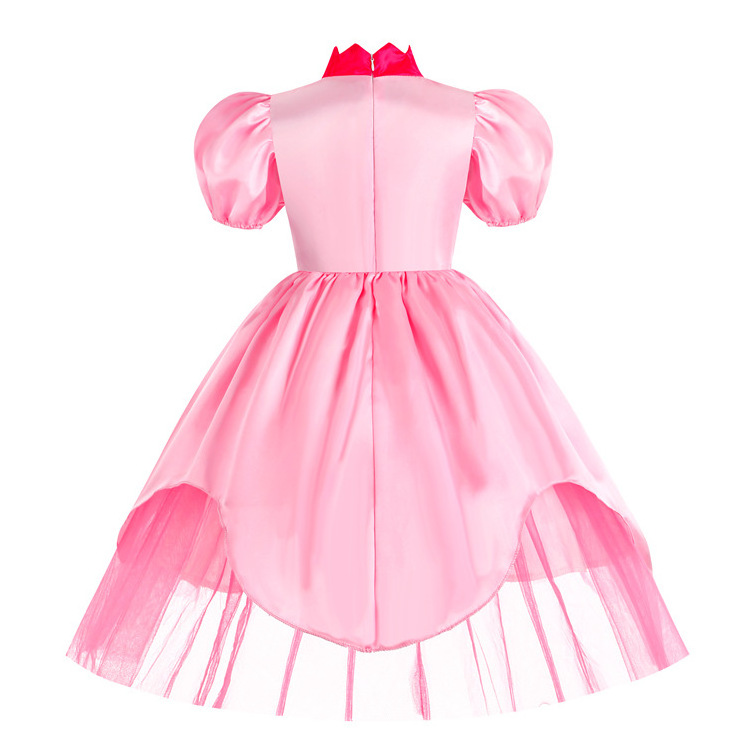 Princess  Costume Super  Princess  Dress for Kids Cosplay Halloween Party Dress Up