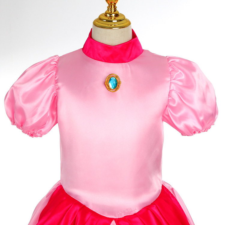 Princess  Costume Super  Princess  Dress for Kids Cosplay Halloween Party Dress Up