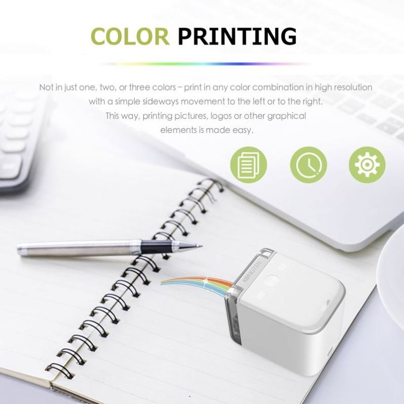 Handheld Chinese Mini Inkjet Handjet Portable Printer, Connect Phone Label Print On Any Surface Color Thermal Inkjet Printers