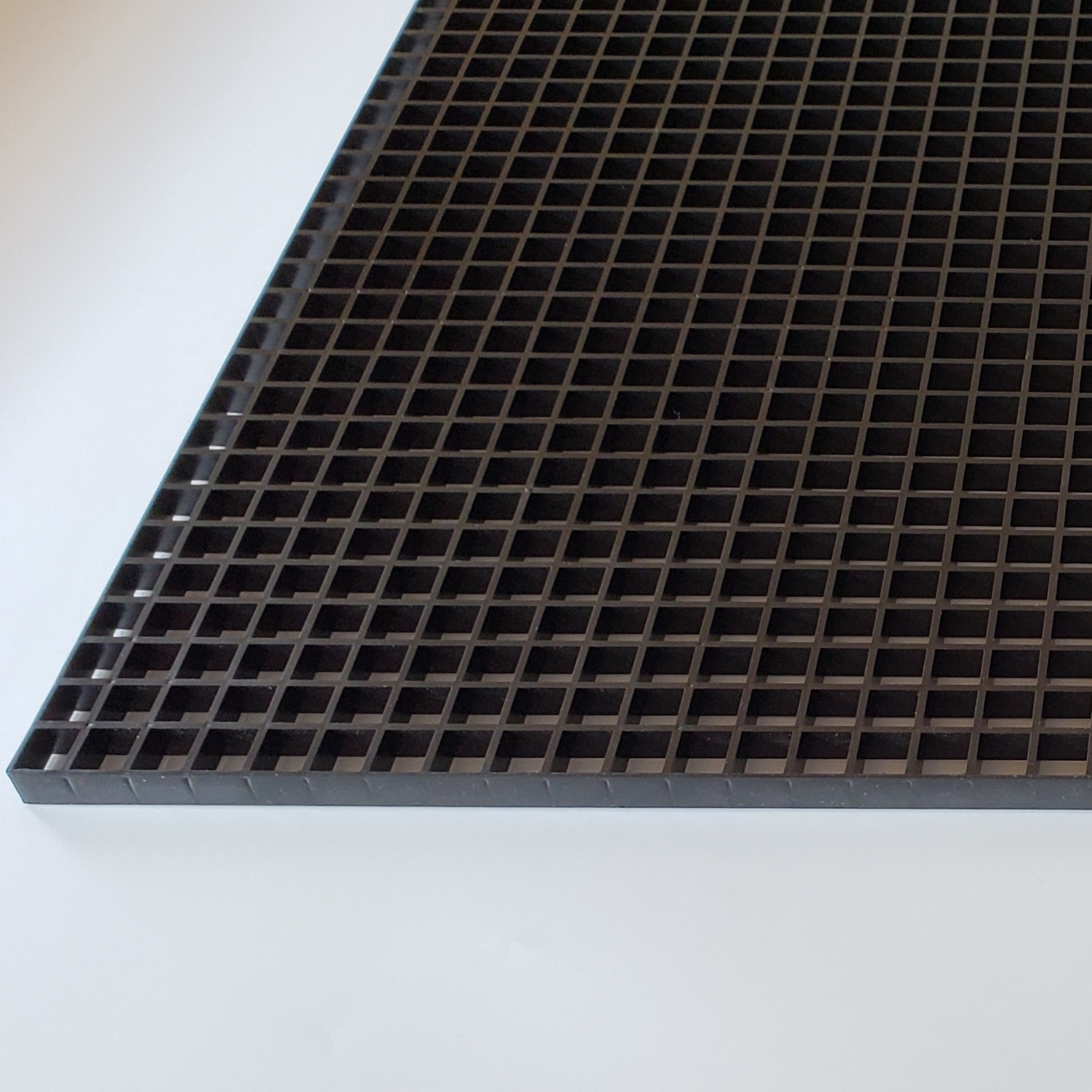 YL13B Plastic eggcrate grille black,custom made OEM,egg crate ceiling light tiles white panel square core