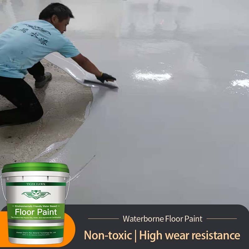 Free Sample OEM  Epoxy Resin High Build Epoxy Floor Coating Epoxy Paint for Parking Lot