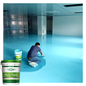 Free Sample OEM  Epoxy Resin High Build Epoxy Floor Coating Epoxy Paint for Parking Lot