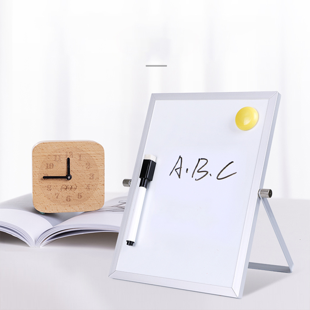 Small Dry Erase Whiteboard for Desk 6