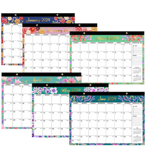 Custom Wall Calendar 2024 Daily Advent Calendar For Planning & Organizing 18 Months Calendar Planner