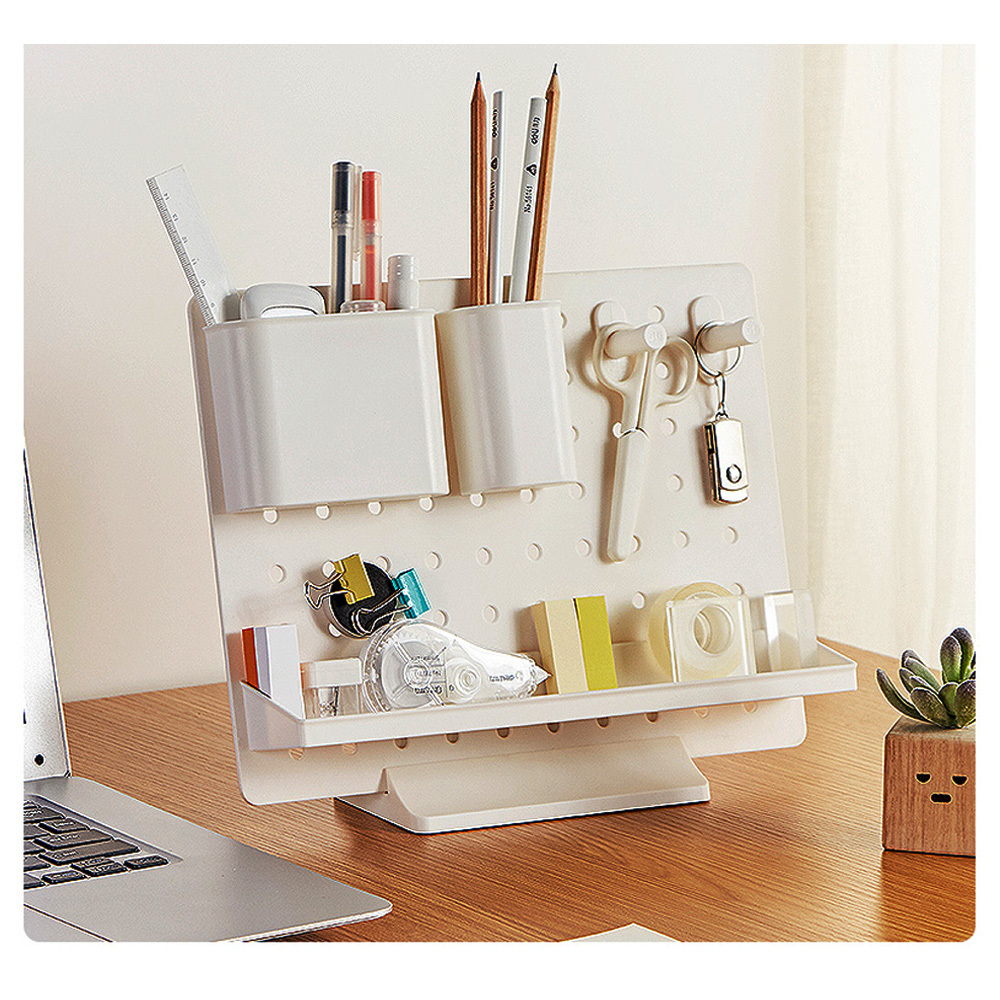 Hot sale japanese school other stationery plastic luxury customized office organizer pen holder for desk