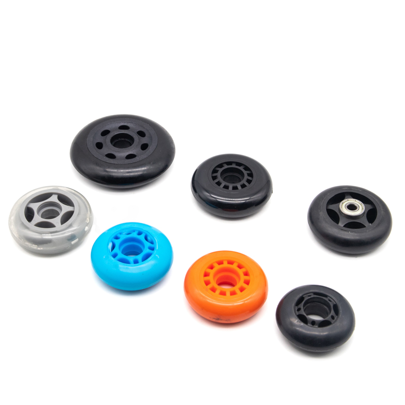 Inline Speed Skating Roller Wheel 72mm 80mm High Rebound Roller Skate Wheels 2.5inch 3inch Pu Pvc Scooter Roller