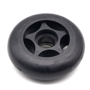 Manufacturers Wholesale Wear-resistant Flat Flower Free Style Inline Skates Wheels 80mm Skateboard Rubber Wheel