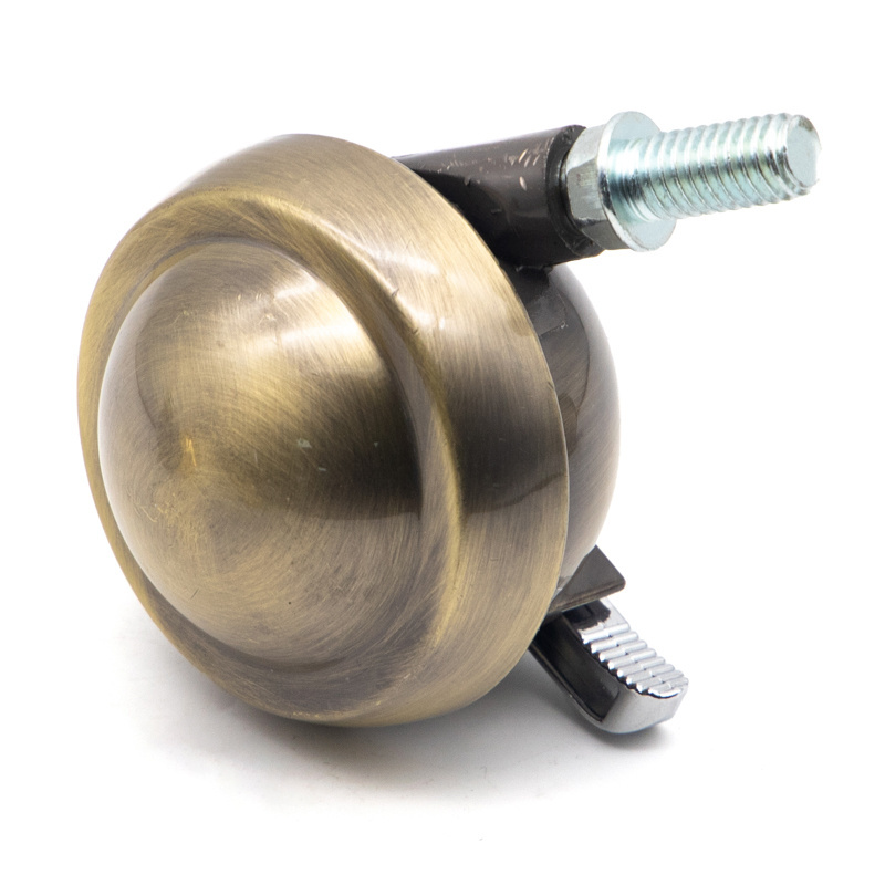 High Quality Swivel Metal Ball Castor Wheel 60mm Caster With Lock Steel Ball For Castor