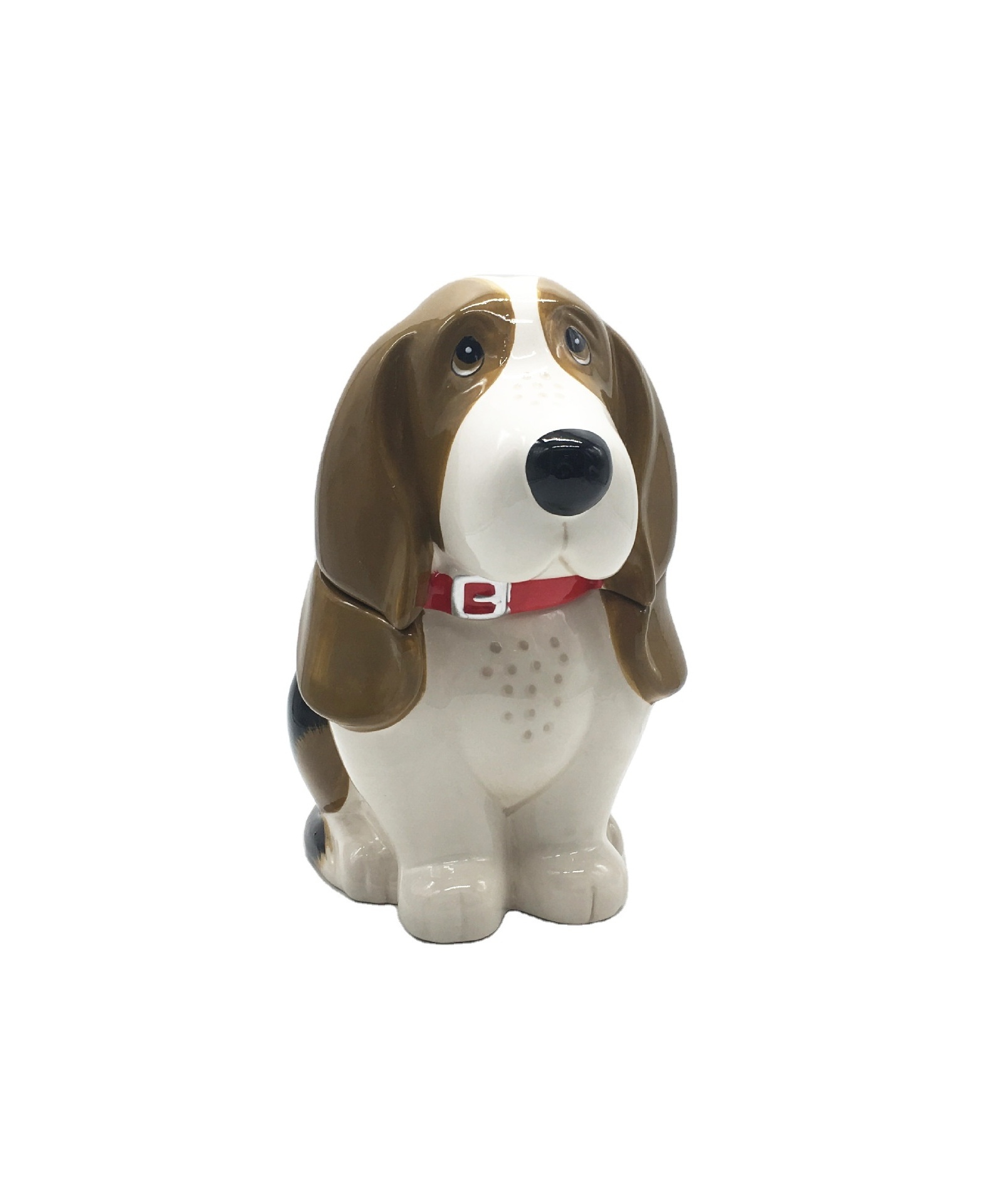 3D Dog Cartoon Ceramic Cookie Jar, Custom Candy Food Treat Containers Jar