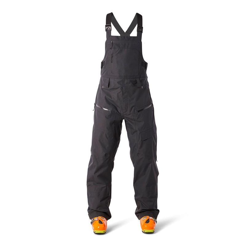 Small MOQ Mens Ski Pants Bibs High Quality Custom Made Elastic Waist Ski Pants Men Stretch