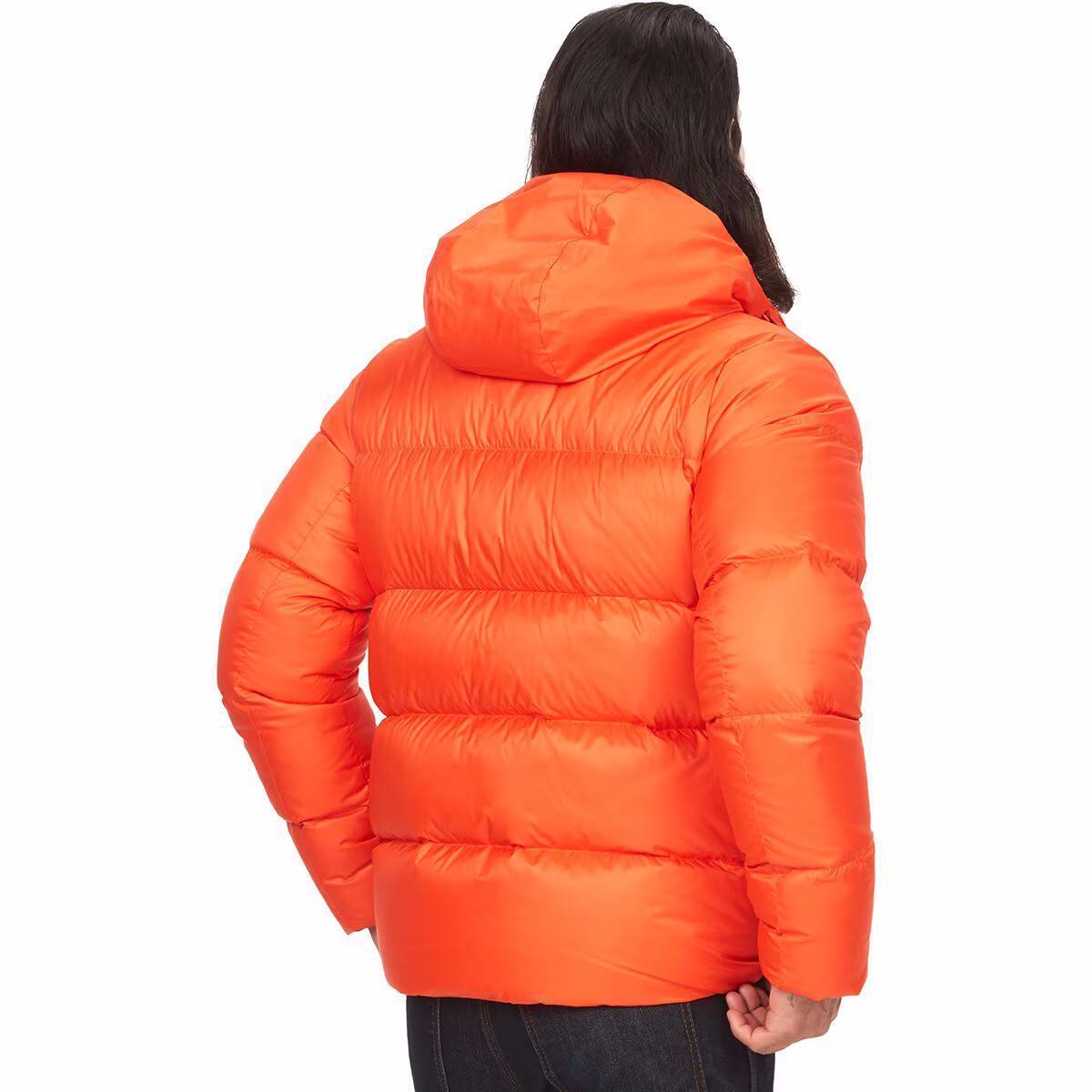 Custom Small MOQ 2024 New Goose Down Filled Coat Quilted Mens Crop Puffer 90/10 Winter Warm Jacket