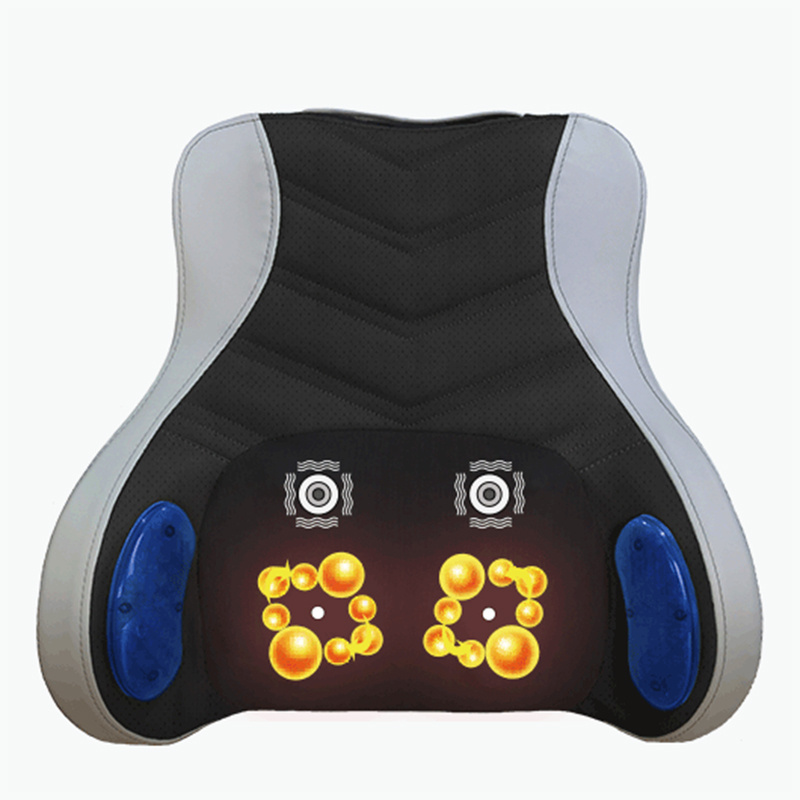 Amazon Hot Selling Massage Seat Factory Shiatsu Neck Back Massager Body Vibration Massage Cushion With Heating