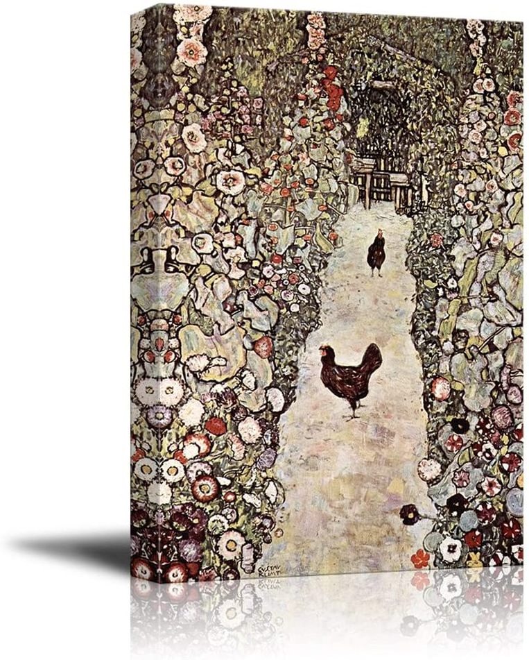 Modern Abstract  Famous Paintings Hotel Gold Foil Canvas Wall Art Van Gogh Gustav Klimt Hand Painted Oil Painting