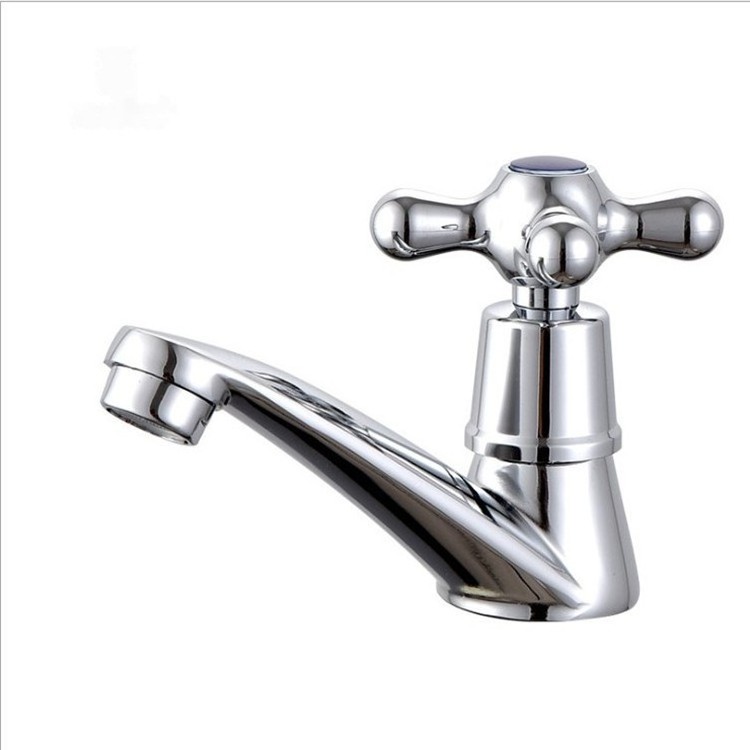 European Hot and Cold Wash Basin Faucet Inter-Platform Basin Washbasin Black Faucet Bathroom Rotating Water Drop Faucet