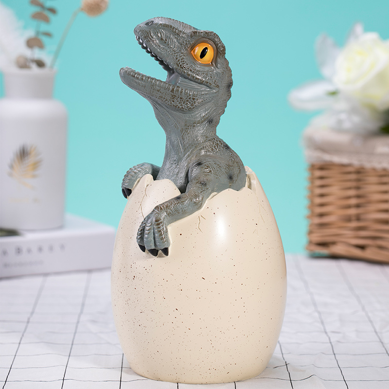 Creative dinosaur decoration resin arts & crafts piggy bank Custom piggy bank