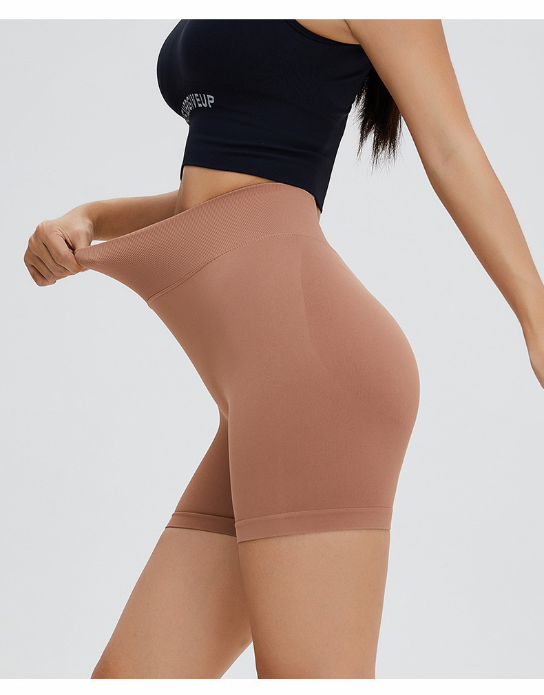 Workout Sweat Scrunch Butt Yoga Nylon Seamless Biker Women's Shorts