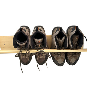 Wall Mounted Shoe Rack - Wooden Entryway Shoe Rack, Narrow Shoe Rack for entryway