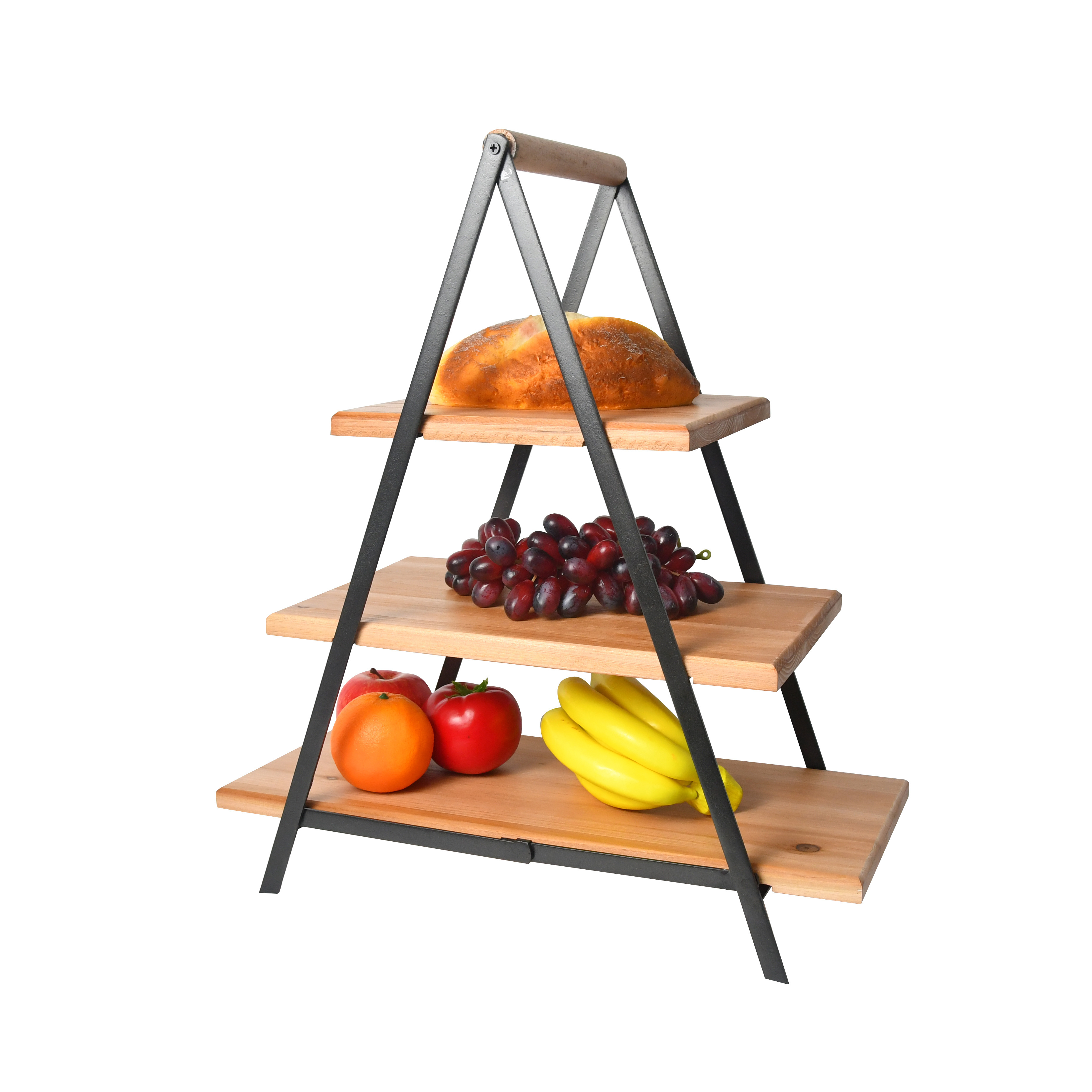 Rustic Wooden Weeding Cake Stand And Display Risers For Cake And Cupcake Stand Combo