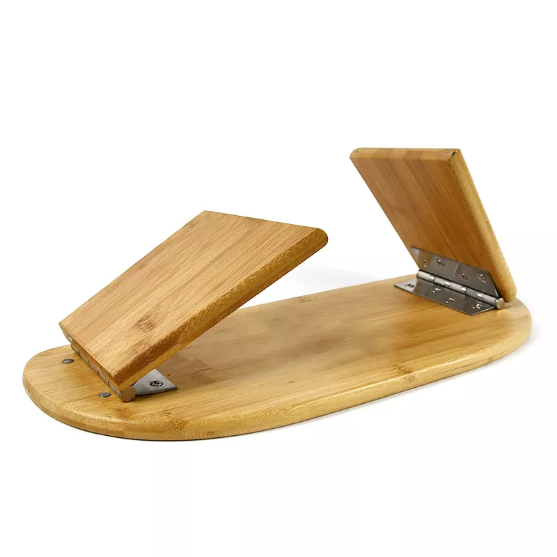 Bamboo  Folding Meditation Bench - Foldable Bench for Yoga