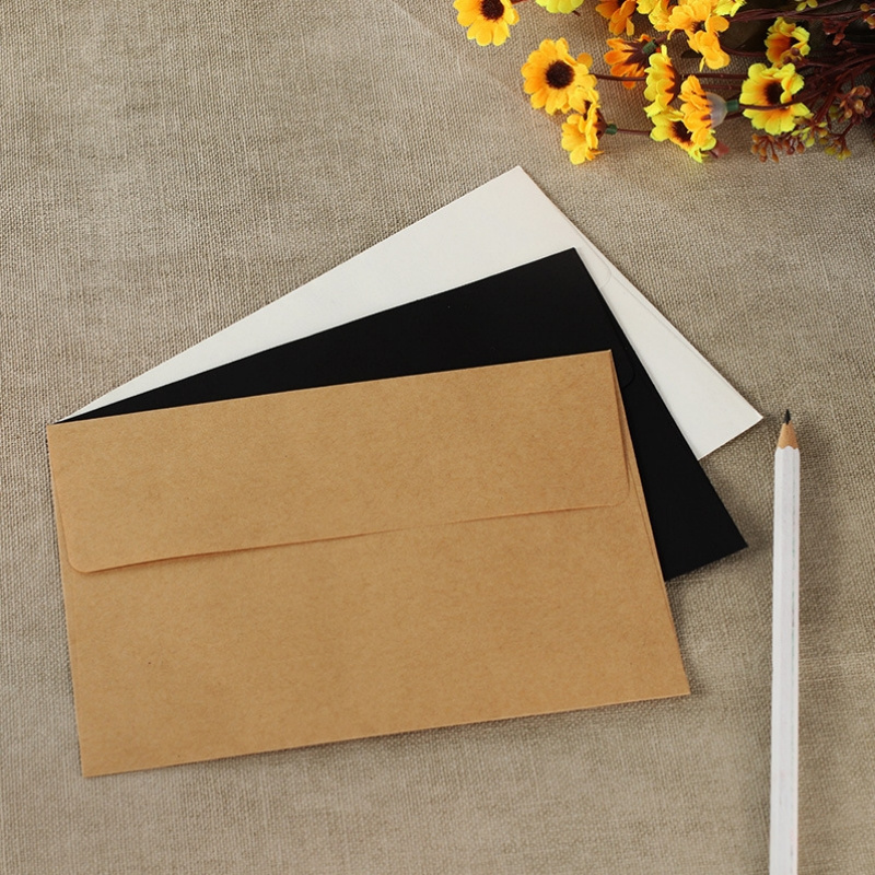 custom kraft envelop seed packets small brown kraft paper coin envelope