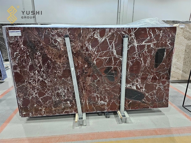 Yushi Group marble Natural Rosso Levanto Marble particularly for exterior wall cladding