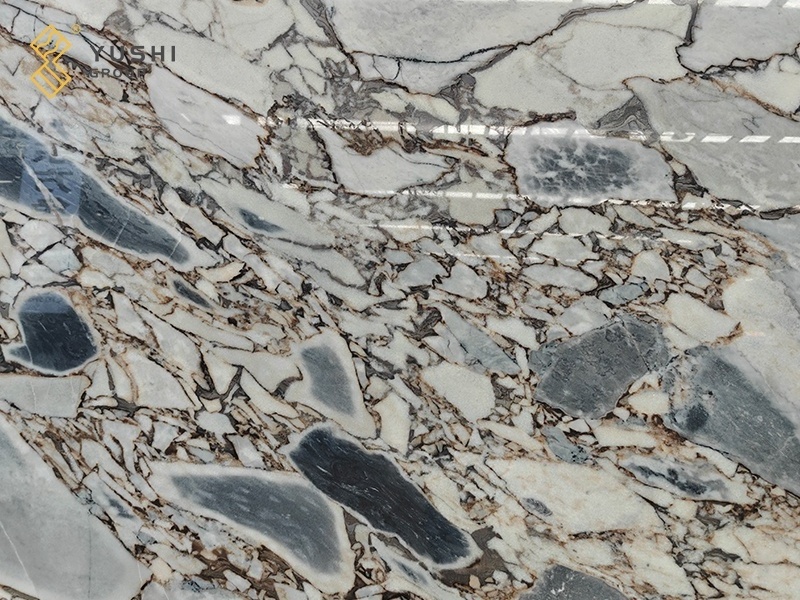 Yushi Group Chinese Bulgari marble slabs exterior and interior decoration natural stonefor Wall Decor and flooring